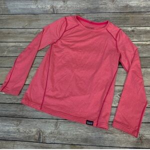 Patagonia • Kids Capilene Crew Midweight Base Layer Top, Size 7-8
